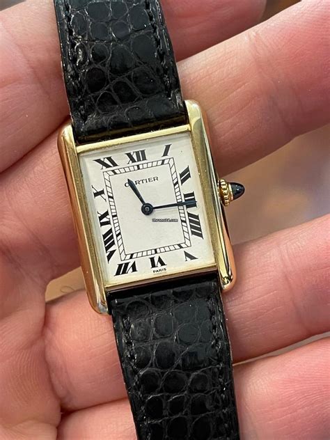 cartier horseshoe watch|cartier tank watch.